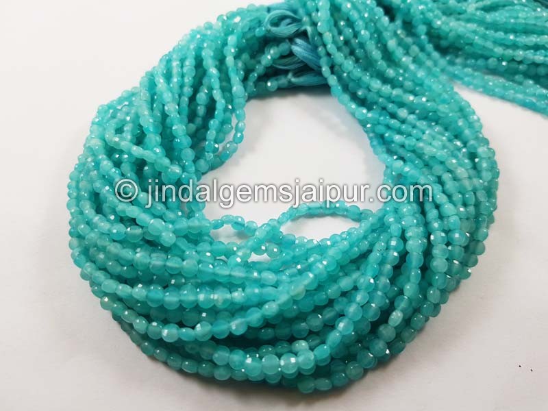 Amazonite  Micro Cut Coin Beads